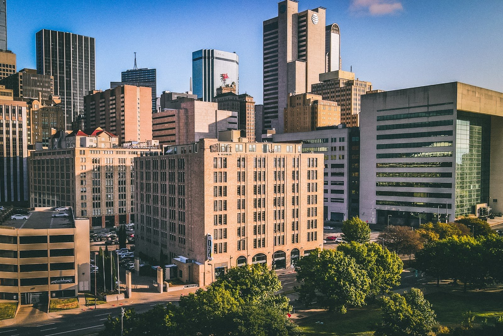 The Aloft Downtown Dallas is located right in the heart of Dallas!