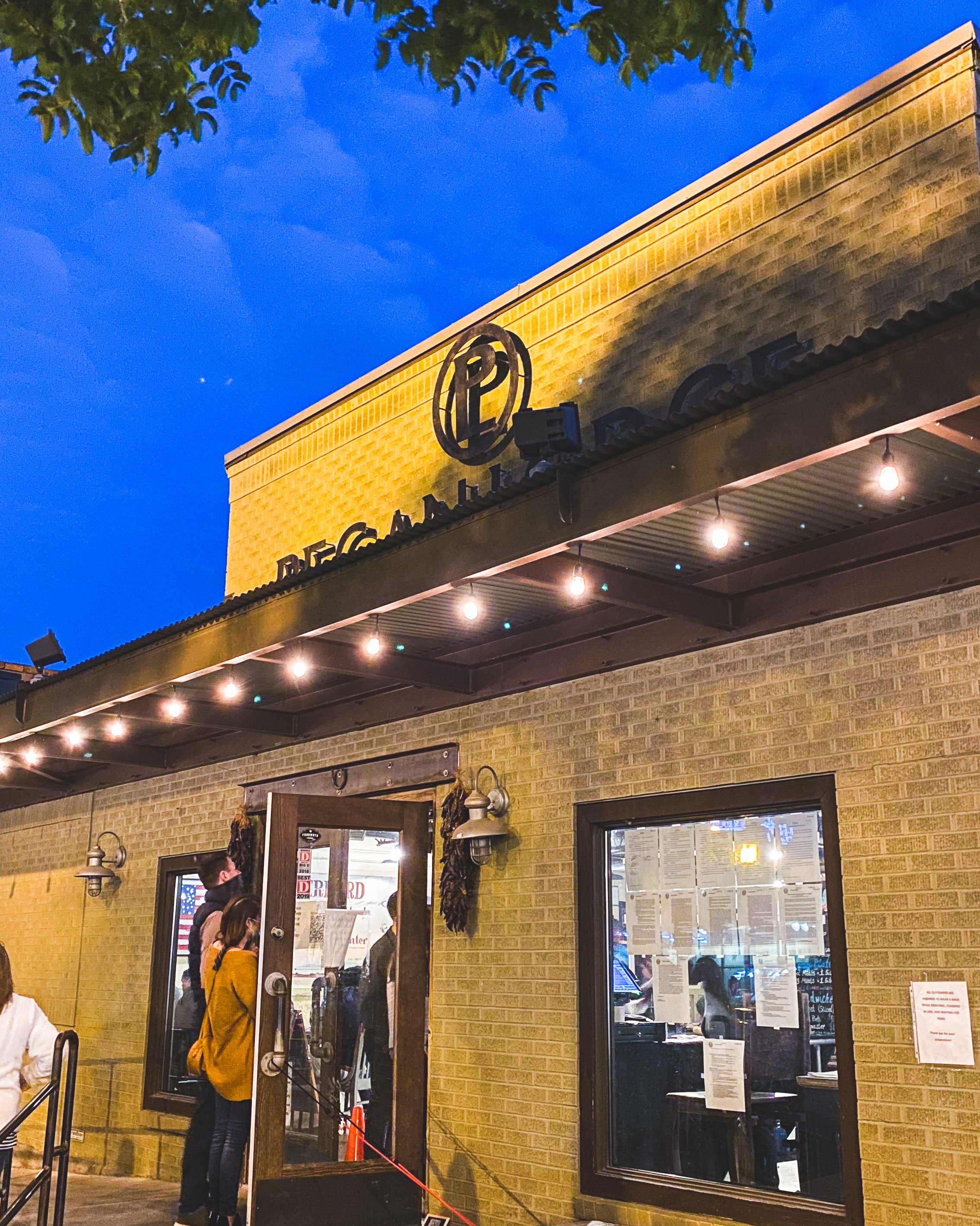 The Pecan Lodge was recommended by the A Loft Downtown Dallas front desk as a delicious place to enjoy Texas barbeque for dinner.