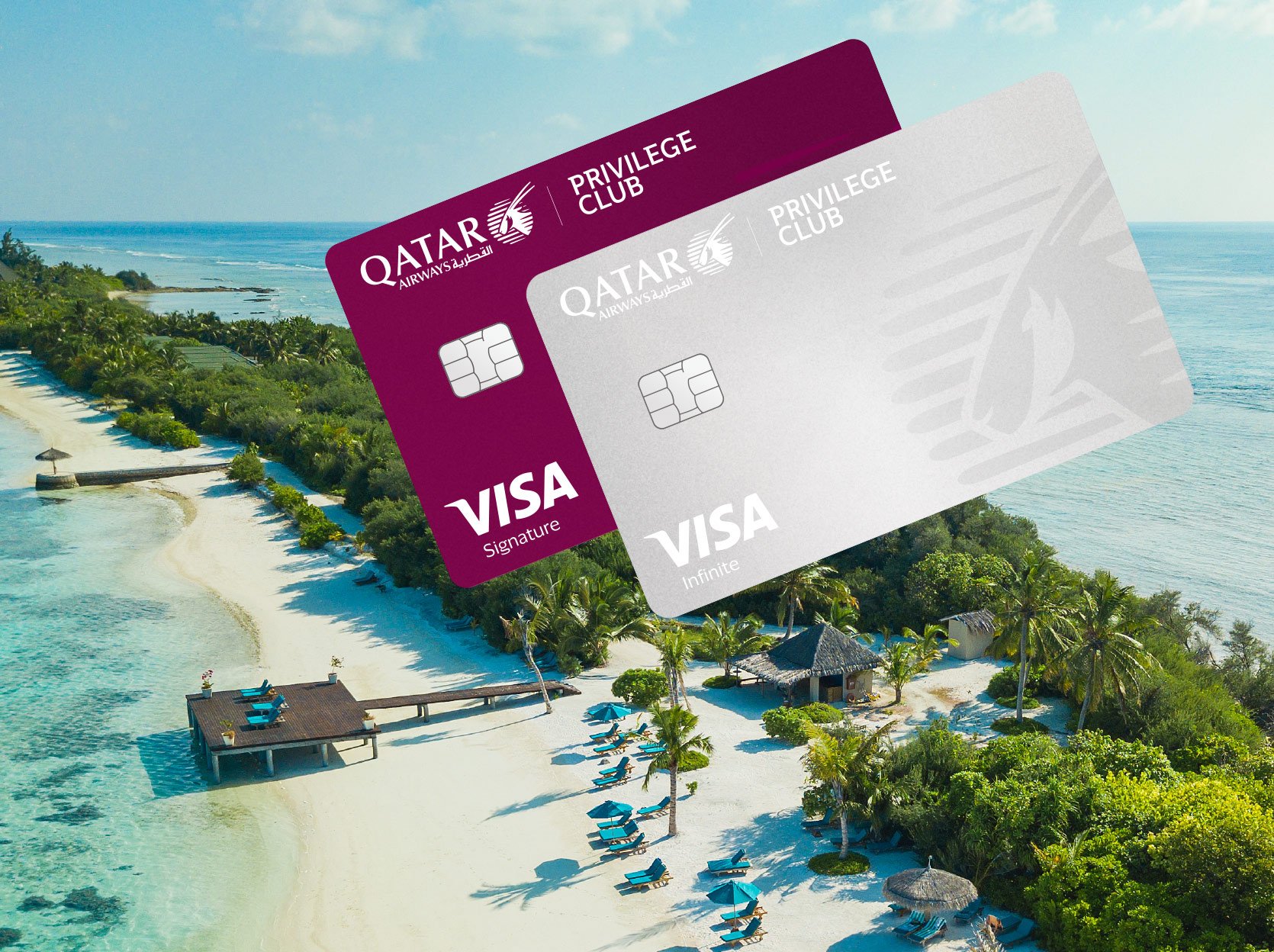 Qatar’s new Visa Infinite and Visa Signature cards