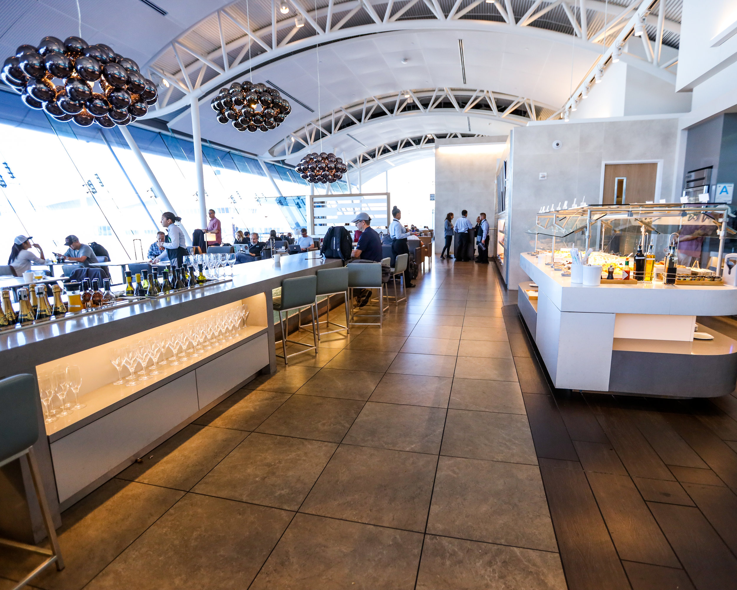 American Airlines Flaghsip Lounge at LAX