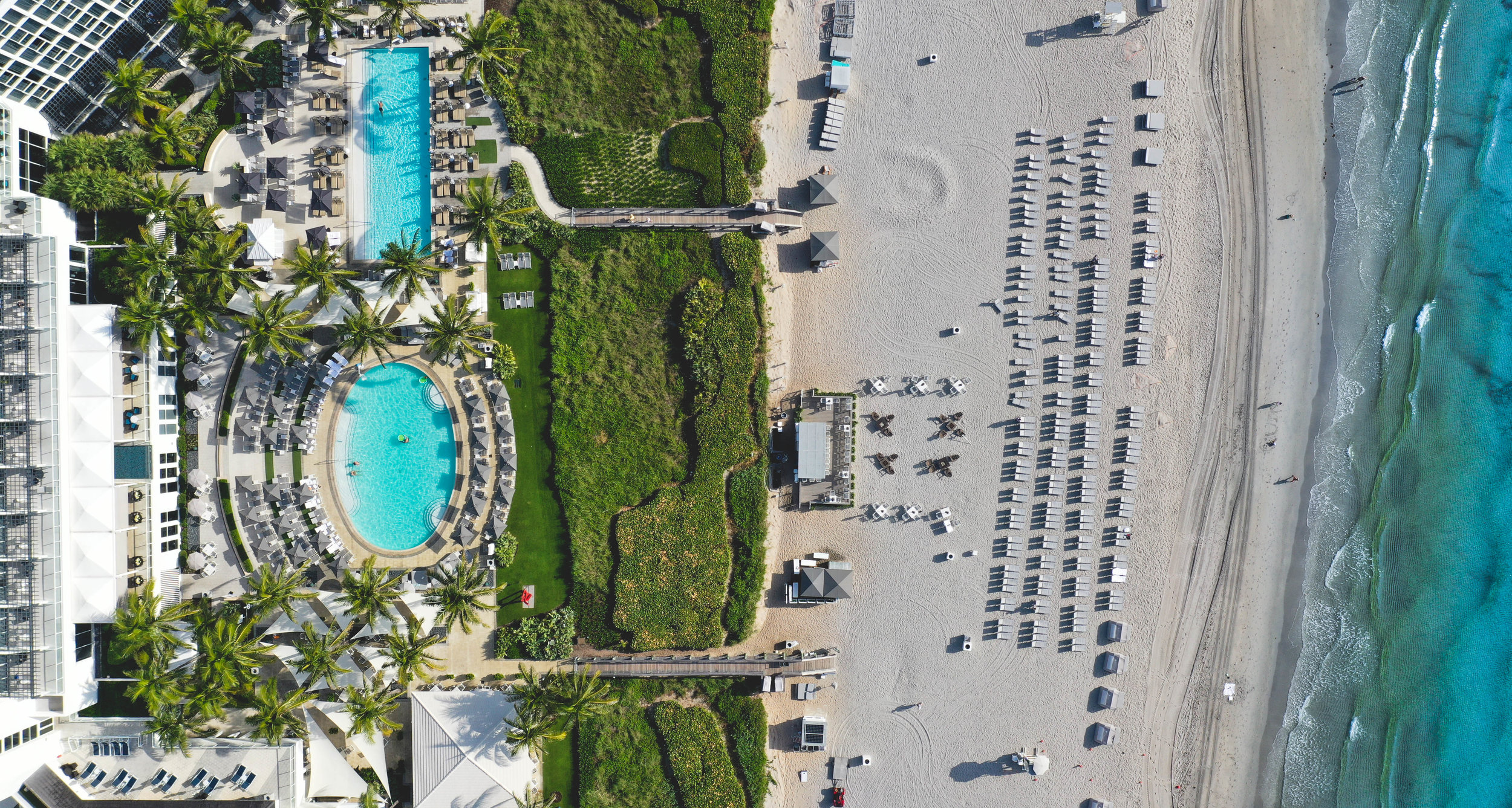 View of the Boca Beach Club, a Waldorf Astoria Resort.