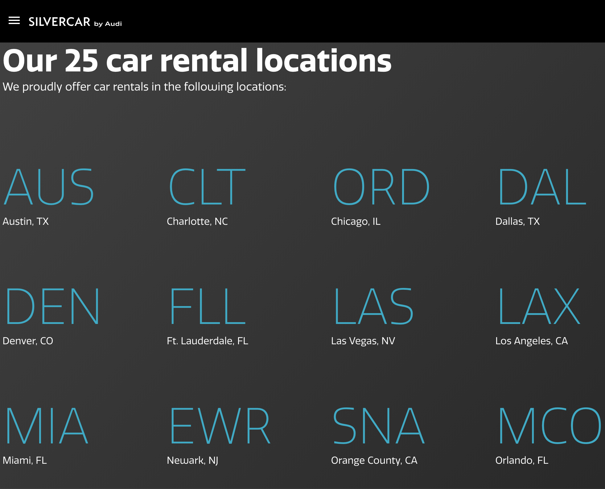 SilverCar Locations.png